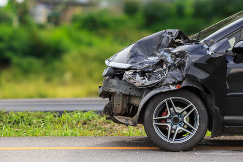speeding car crash