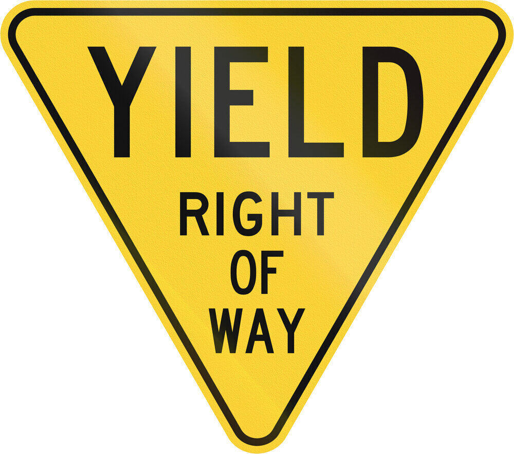 yield right of way